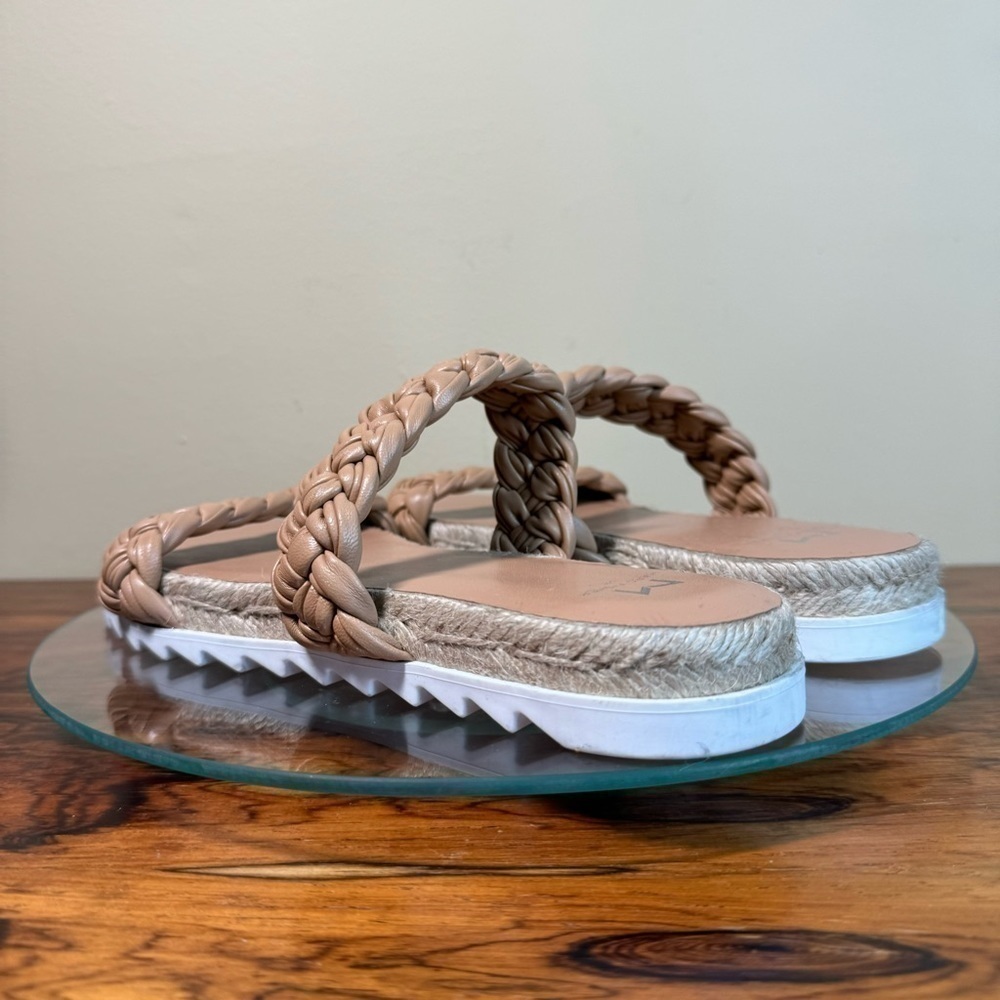 Marc Fisher Jaimee Espadrille Slide Sandal - Brow… - image 5